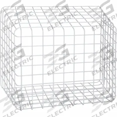 SAFETY TECHNOLOGY INTERNATIONAL Wire Guard: Steel, 13 in Overall Dp, 18 in Overall Lg - Guards for Alarms & Wall Fixtures
