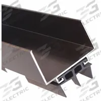 PEMKO Door Sweep: Notched Fin Insert, Aluminum, 48 in Lg, 1 3/4 in Wd, Aluminum (MPN 2173DV48). Key specifications — Brand: PEMKO.