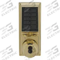KABA SIMPLEX Mechanical Push Button Lockset: Brass (MPN EE1011/EE1011-03-41). Key specifications — Product Type: Mechanical Push Button Lockset; Manufacturer Part Number: EE1011/EE1011-03-41; Key Override Options: None.