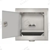 GUY GRAY Outlet Box: 1/2 in FPT, Single Lever, Center, 8.63 in Box Wd, 11.25 in Box Ht (MPN 82648). Key specifications — Valve Connection: Single Lever; Inlet Connection: 1/2 in FPT; Drain Location: Center; Brand: GUY GRAY.