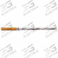 CHAINFLEX VFD Servo Motor Cable: Shielded Twisted Pr 16 AWG (1.5)/ (4) 12 AWG (4.0), Orange (MPN CF270UL401521D). Key specifications — Conductor Grouping: Shielded Twisted Pair 16 AWG/ (4) 12 AWG; Includes Ground: Yes; Overall Length: Order by the Foot; Minimum Bend Radius Factor - Fixed: 5 x OD; Minimum Bend Radius Factor - Flexible: 8 x OD; Brand: CHAINFLEX.