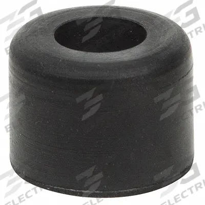 Grainger Bumper Door Stop: Door - Mounted, 9/16 in Wd, 9/16 in Overall Ht - Standard Door Stops