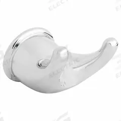 MASON Robe Hook: 1 7/8 in x 2 1/4 in x 3 3/4 in, Zinc, Chrome-Plated, 30 lb Wt Capacity (MPN YB8003CH). Key specifications — Finish: Chrome-Plated; Brand: MASON; Material: Zinc.