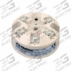 OMEGA RTD Sensor: -40°C to 85°C, Transmitter, 85°C Process Media Temp Measurement - Max (MPN TX12). Key specifications — Power Required: 4 to 20mA; Brand: OMEGA; Sensing Element Type: Transmitter; Series: TX; Temperature Accuracy: ±0.1°C; Temperature Range: -40 °C to 85 °C.