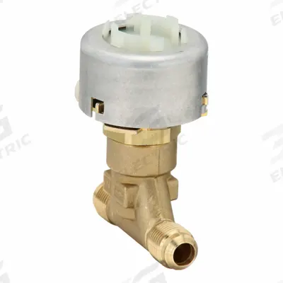 Honeywell Hydronic Globe Valve: 2-Way, 1.6 CV Flow, 3/8 in Female Flare, Brass Body - 2-Way Flare Connection Globe Valves