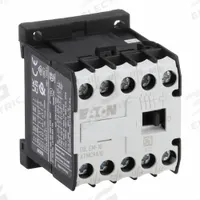 EATON Miniature IEC Magnetic Contactor: Non-Reversing, 3 Poles, 3NO Contacts, 9 A, 240V AC Coil (MPN XTMC9A10B). Key specifications — attr945107: EATON; attr972381: Yes.