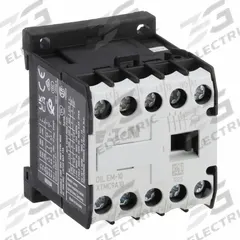 EATON Miniature IEC Magnetic Contactor: Non-Reversing, 3 Poles, 3NO Contacts, 9 A, 240V AC Coil (MPN XTMC9A10B). Key specifications — attr945107: EATON; attr972381: Yes.