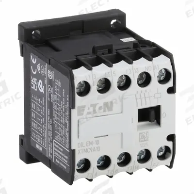 EATON Miniature IEC Magnetic Contactor: Non-Reversing, 3 Poles, 3NO Contacts - Miniature, Non-Reversing IEC Contactors