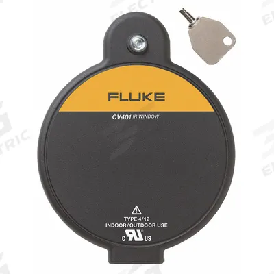 FLUKE Infrared Window: Viewing Panes, 450°F Optic Max Temp, -40°F Min Op Temp °F