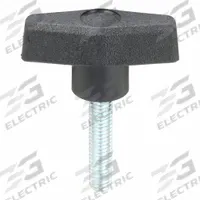 INNOVATIVE COMPONENTS Hand Knob: T, Plastic w/ Steel Thread, 5/16"-18 Thread, 2 in Dia (MPN GN5C1500T5---21). Key specifications — Brand: INNOVATIVE COMPONENTS.