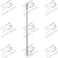 VEE GEE Armored Liquid In Glass Thermometer: 0°F to 300°F, Partial Immersion, 3 in Immersion Dp (MPN 80903-A). Key specifications — Accuracy: +/-2°F; Brand: VEE GEE; Temperature Units: Fahrenheit.