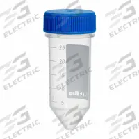 APPROVED VENDOR Centrifuge Tube: Centrifuge Tube, Polypropylene, 25 mL Capacity - mL, Conical, HDPE (MPN C2625-R). Key specifications — Brand: APPROVED VENDOR; Graduated: Yes; Closure Color: Natural; Includes: Attached Screw Caps; Includes Closure: Yes; Body Color: Natural; Bottom Shape: Conical; Body Material: Polypropylene.
