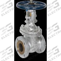 SHARPE Gate Valve: 20 in, Carbon Steel, Rising, Class 150 Flange, 285 psi CWP, Wheel, Flex Wedge (MPN 4371004510). Key specifications — Seat Material: Steel; Wedge Material: 410 Stainless Steel; Brand: SHARPE; Bonnet Material: Carbon Steel.