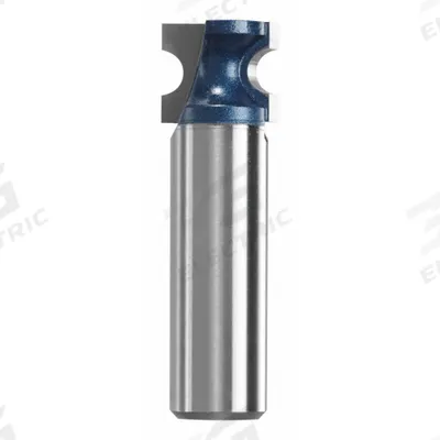 BOSCH Straight Cut Profile Router Bit: Fractional Inch, Carbide Tipped - Half-Round Profile Router Bits