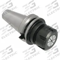 TECHNIKS Collet Chuck: BT50 Taper, ER50, 90 mm Projection (MPN 16291). Key specifications — attr1032974: TECHNIKS; attr1032981: Coolant Through-Spindle.