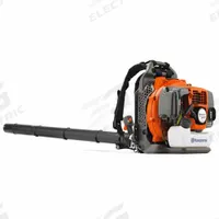 HUSQVARNA Gas-Powered Backpack Blower: Gas-Powered, 692 cfm Max Air Flow, 180 mph Max Air Speed (MPN 350BT). Key specifications — Brand: HUSQVARNA; Engine Cycle: 2-Cycle; Manufacturer Part Number: 350BT; Throttle Location: Tube.