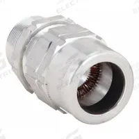 Liquid-Tight Conduit Fitting: Aluminum, 1 1/2 in Trade Size, Non-Insulated, Straight (MPN TMC2-150162A). Key specifications — Insulated: Non-Insulated; Box Connection: 1-1/2 in MNPT; Hazardous Location Rating: Class III, Division 1 and 2; Brand: APPLETON ELECTRIC.
