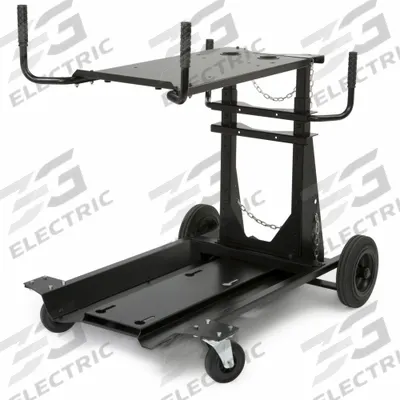 LINCOLN ELECTRIC: For Use With Flextec 350X/Flextec 500X/Flextec 650X - Lincoln Welder & Cylinder Rack Carts