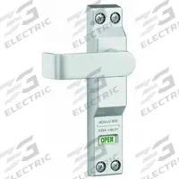 ADAMS RITE Deadbolt Lock: Cylindrical, Core Not Included, 2 in Door Thick - Max, Aluminum (MPN 4550L-01-130). Key specifications — ADA Compliant: No; Brand: ADAMS RITE; Finish: Satin Aluminum, Clear Anodized; Visual Indicator Message: Locked/Open; Includes Core: Core Not Included; Ligature Resistance: Not Ligature-Resistant.
