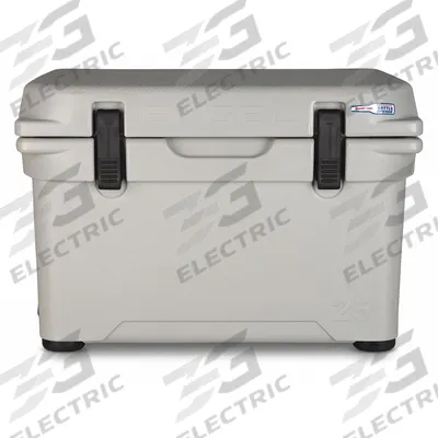 ENGEL Marine Chest Cooler: Gray, 18 Cans, 21 qt Cooler Capacity - Heavy-Duty Chest Coolers