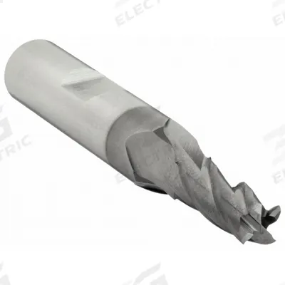 CLEVELAND Square End Mill: High Speed Steel, TiCN Coated, 4 Flute, 7/32" Mill Dia - General Purpose High-Speed Steel Square End Mills