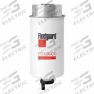 FLEETGUARD Automotive Fuel/Water Separator: Cartridge, 10 11/16 in Overall Lg - Can-Type Fuel/Water Separators