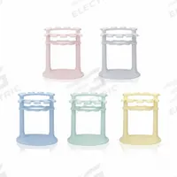 WHEATON Pipette Stand: Plastic, 8 7/16 in Overall Ht, Socorex Acura Manual Single Channel Pipettes (MPN W851361). Key specifications — Color: Light Gray; Compatible Product Type: Socorex Acura Manual Single Channel Pipettes; Product Type: Pipette Stand; Brand: WHEATON; Material: Plastic.