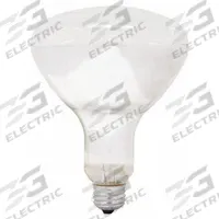 GE LAMPS Incandescent Bulb: Incandescent, R40, Medium Screw (E26), 375 W Watt, 2700K, Clear, 115V AC (MPN 375R40/1). Key specifications — Bulb Finish: Clear; Color Temperature: 2700K; Shatter-Resistant: No; Brand: GE LAMPS; Voltage: 115V AC; Bulb Shape: R40.