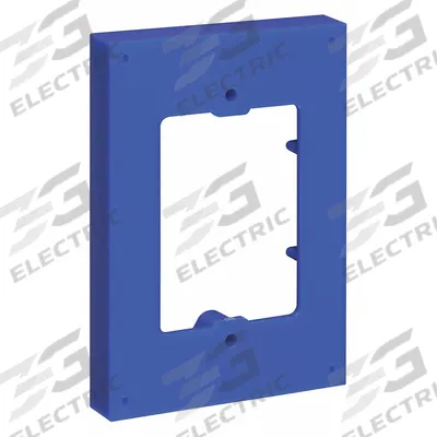 SAFETY TECHNOLOGY INTERNATIONAL Spacer: Plastic, 5/8 in Overall Dp - Spacers for Alarm & Wall Fixture Covers