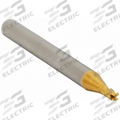 APPROVED VENDOR Square End Mill: Carbide, TiN Coated, 4 Flute, 7/64" Mill Dia, 7/32" LOC, 1-1/2" OAL (MPN 203-001051)