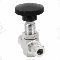 HAM-LET Plumbing Needle Valves: Inline Valve Body, 316 Stainless Steel, Integral Bonnet, Let-Lok (MPN H-300U-SS-L-V-10MM-RS). Key specifications — For Media: Liquid; Standards: ISO 2006(E); Brand: HAM-LET; Valve Series: H300U; Stem Type: V-Stem; Connection Type - Side 1: Let-Lok; Connection Type - Side 2: Let-Lok; Connection Type: Let-Lok x Let-Lok.