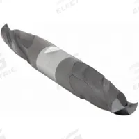APPROVED VENDOR Square End Mill: Carbide, AlTiN Coated, Double End, 2 Flute, 1/2" Mill Dia, 1" LOC (MPN 237-001103)