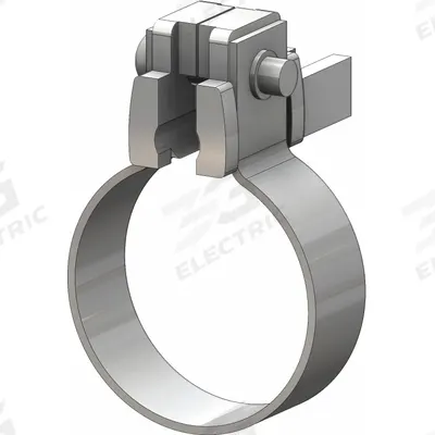 SMC Air Cylinder Sensor Mounting Hardware: Fits 20 mm Bore Dia, Nylon - Autoswitch Bands