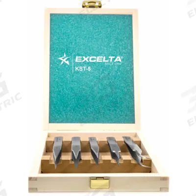 EXCELTA Tweezers Set: Stainless Steel, Point - Tweezer Sets