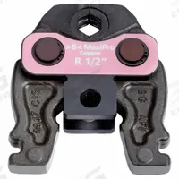 ROTHENBERGER Press Jaw: 1/2 in Pipe, Copper, For MaxiPro, Compact Tool Types (MPN 1000001751). Key specifications — attr518773: Jaws; attr537224: 1/2 in; attr518762: Copper; attr518771: Steel; attr518761: MaxiPro; attr518760: ROTHENBERGER.