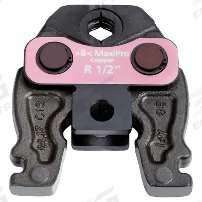 ROTHENBERGER Press Jaw: 1/2 in Pipe, Copper, For MaxiPro - Jaws for Compact Press Tools