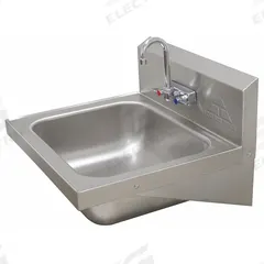 ADVANCE TABCO Hand Sink: 1 Stations, 8 in Bowl Dp, 20 in Bowl Lg, 16 in Bowl Wd, Faucet Included (MPN 7-PS-45). Key specifications — Includes Side Splash: Side Splash Not Included; Brand: ADVANCE TABCO.