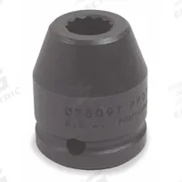 PROTO Impact Socket: 3/4 in Drive Size, SAE, 5/8 in Socket Size, 12-Point, Std, 1 7/8 in Overall Lg (MPN J07510T). Key specifications — attr1215501: PROTO; attr1215515: Black Oxide; attr1215518: 5/8 in.