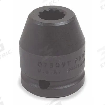 PROTO Impact Socket: 3/4 in Drive Size, SAE, 5/8 in Socket Size, 12-Point, Std - 3/4" Drive Impact Sockets