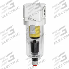 SMC Compressed Air Filter: Water Separator, 1/2 in NPT, 0.3 micron, 38.9 cfm, Plastic Bowl, AFM (MPN AFM40-N04C-Z-D). Key specifications — attr110055: AFM; attr110008: SMC.