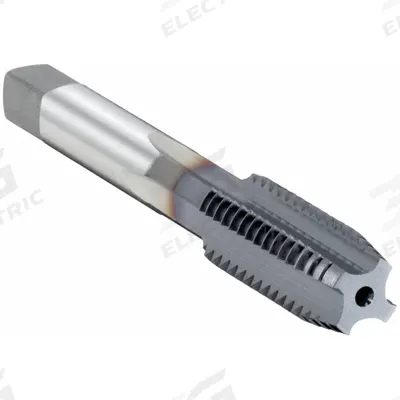 OSG Straight Flute Tap: 7/16"-14 UNC, H2 / 2B-3B, 4 Flute, Plug Chamfer (MPN 1051608) - General Purpose Hand Taps