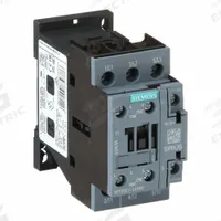 SIEMENS IEC Magnetic Contactor: Non-Reversing, 3 Poles, 3NO Contacts, 32 A, 240V AC Coil (MPN 3RT20271AP60). Key specifications — Brand: SIEMENS; Integrated Surge Suppression: No.