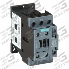 SIEMENS IEC Magnetic Contactor: Non-Reversing, 3 Poles, 3NO Contacts, 32 A, 240V AC Coil (MPN 3RT20271AP60). Key specifications — Brand: SIEMENS; Integrated Surge Suppression: No.