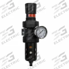 PARKER Filter/Regulator: Series 06E Series, 1/2 in NPT, 61 scfm, 40 micron, 125 psig Max Op Pressure (MPN 06E32A18AC). Key specifications — attr109419: PARKER; attr109429: Zinc; attr109463: Yes; attr109467: Nitrile; attr109468: Series 06E.