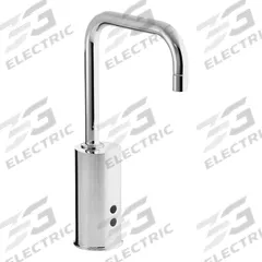KOHLER Bathroom Sensor Faucet: Insight, Brass, Chrome Finish, Single-Post, Hardwired, Aerated (MPN K-13475-CP). Key specifications — Brand: KOHLER; Includes: Mounting Hardware; Series: Insight.