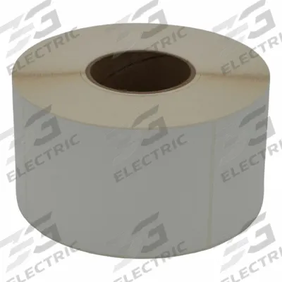 APPROVED VENDOR Barcode Printer Label: 4 in Label Wd, 6 1/2 in Label Ht, White - Industrial Direct Thermal Labels