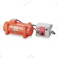 VIBCO Electric Vibrator: SCR Series, 500 lbf, 115V AC, 3.5 A, 4,000 vpm, 5,000 lb Bin Wt Capacity (MPN SCR-500). Key specifications — attr661947: 3.5 A; attr661979: 70 dBA; attr661970: 115V AC.