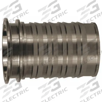 DIXON VALVE & COUPLING Barbed Hose Fitting: For 3 in Hose I.D., Hose Barb x Tri-Clamp - 316 Stainless Steel Multipurpose (Air, Water, Chemical) Rigid Barbed Hose Fittings