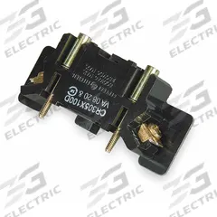 GE Auxiliary Contact Block: 1NC, 10 A Max Current (AC), Side Mount, Side-Mounted (MPN CR305X100E). Key specifications — Brand: GE; Compatible with Series: 300-Line Contactors.