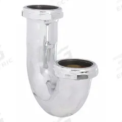APPROVED VENDOR Bend: Brass, Chrome-Plated, Silver, 1 1/2 in Nominal Pipe Size, 5 1/2 in Overall Lg (MPN 1PNL9). Key specifications — Finish: Chrome-Plated; Includes: Slip Nut and Washer; Includes Cleanout: No; Brand: APPROVED VENDOR.